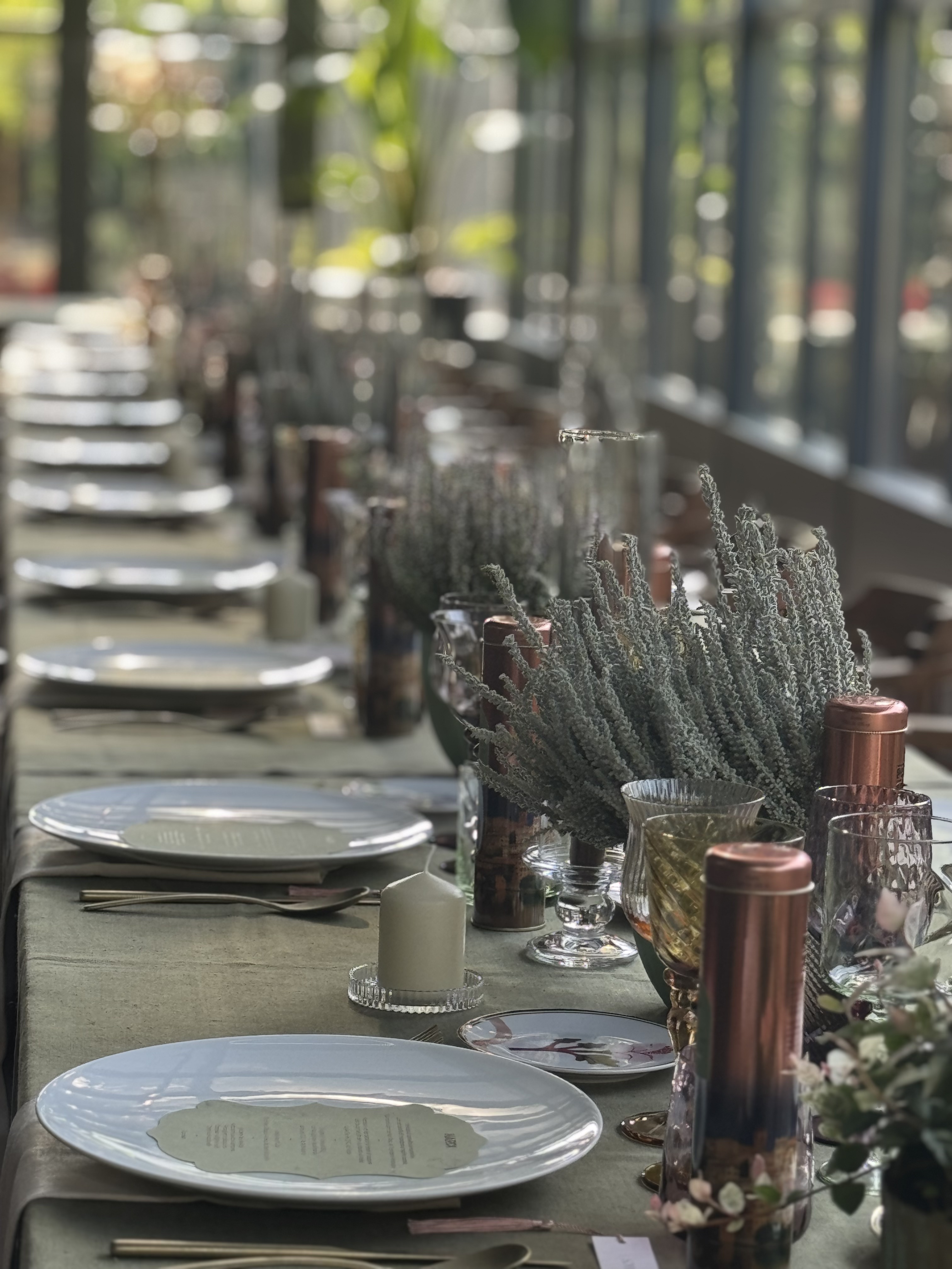 Tavola elegante — allestimento matrimonio DHG