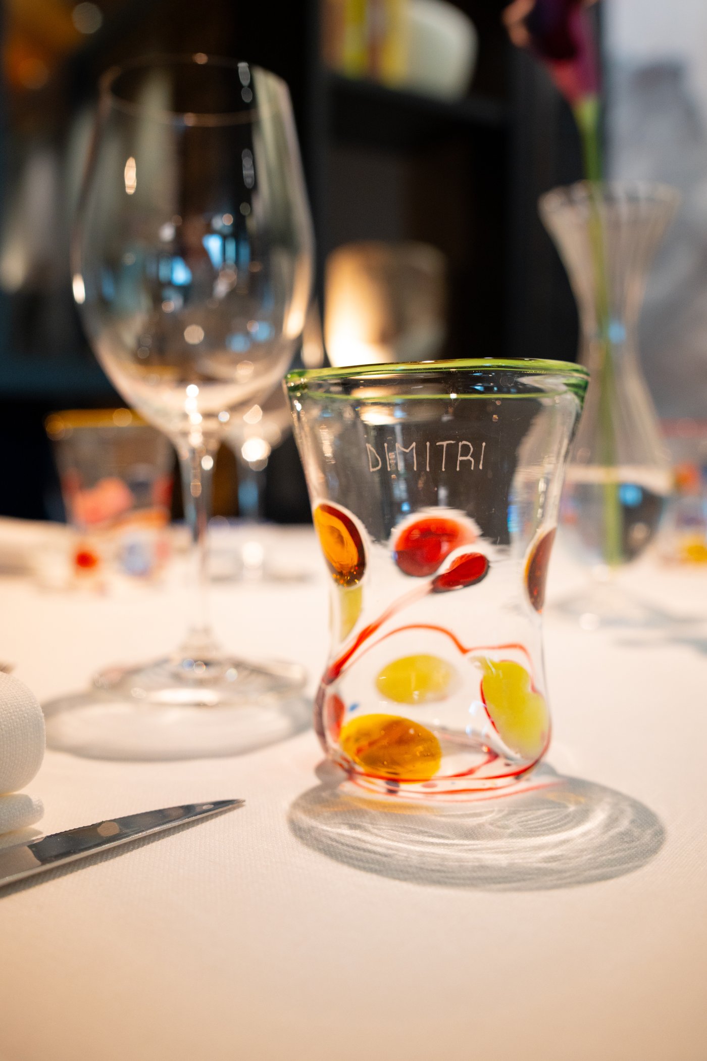 Dettaglio mise en place